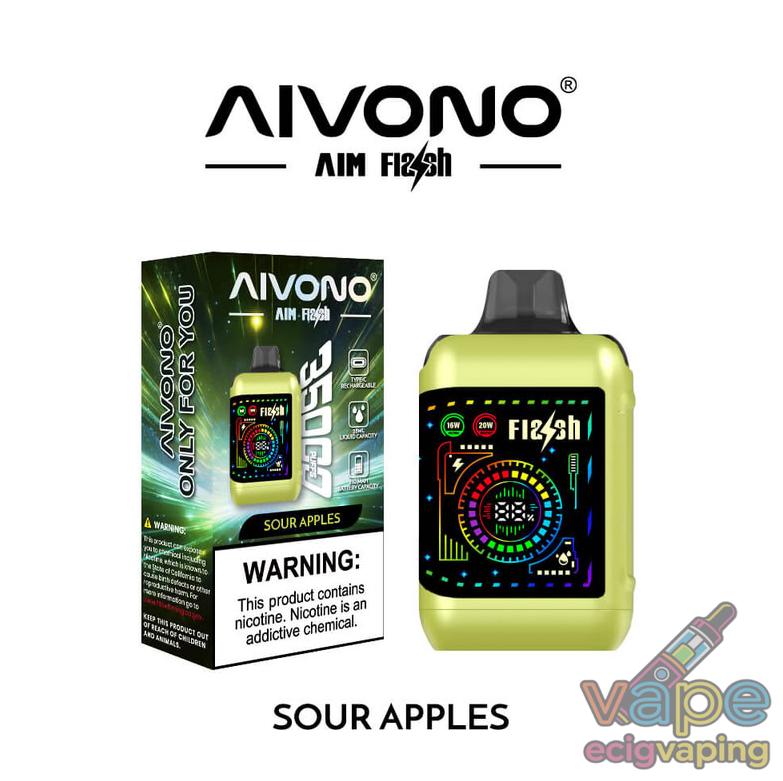 Aivono AIM Flash 35K Disposable Vape | 35,000 Puffs & Dual Mesh Coil -  Wholesale and Bulk Buy for Disposable Vapes